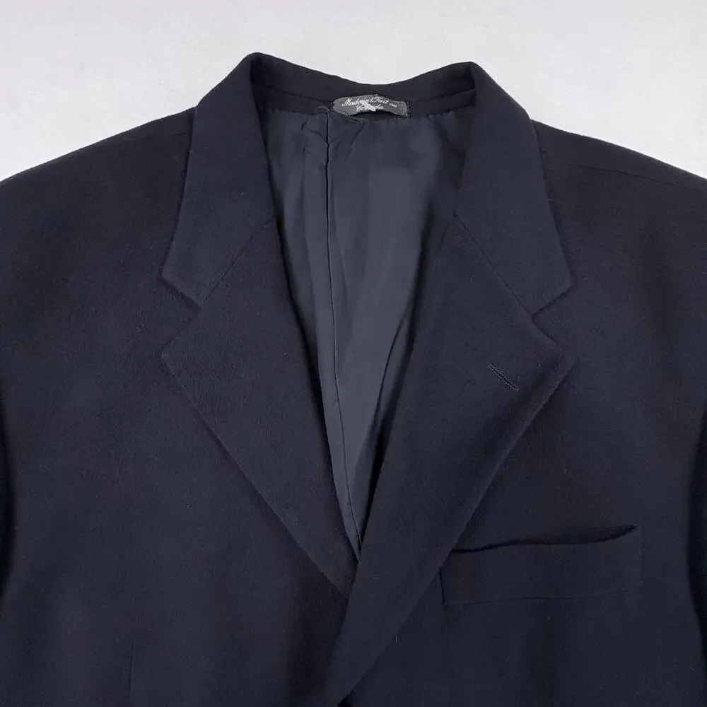 Loro Piana Arnold Brant Men’s 46R 100% Cashmere Navy Blazer Sport Coat